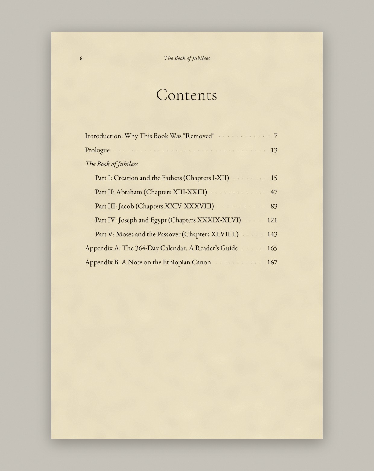Contents: introduction, prologue, five parts, both appendices